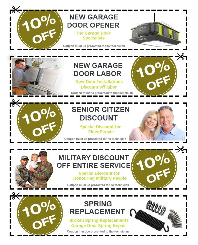 Scottsdale HighTech Garage Door Service Scottsdale, AZ 480-448-2235 - Coupons