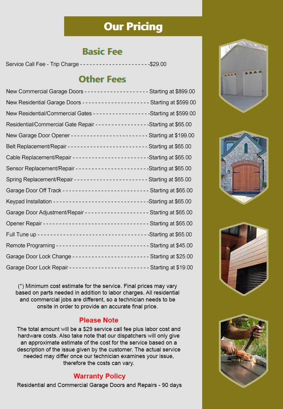 HighTech Garage Doors Scottsdale, AZ 480-448-2235